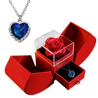 Eternal Rose Necklace Women