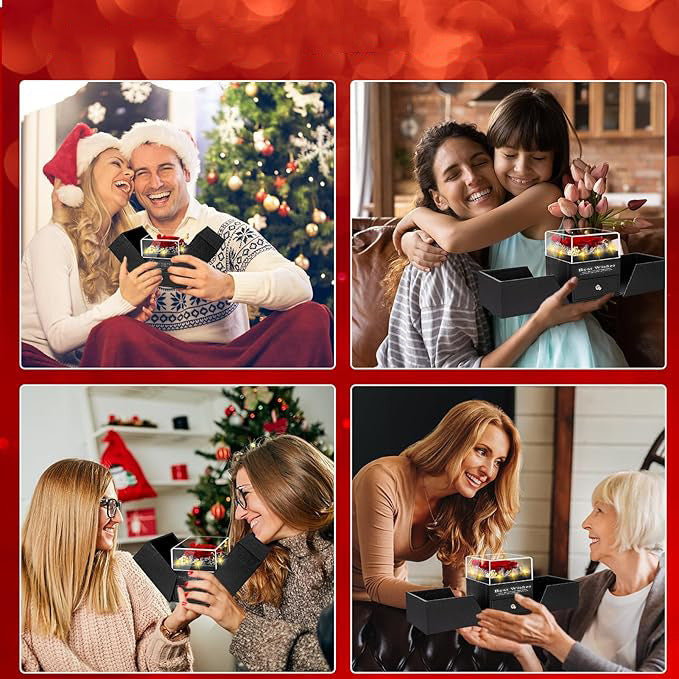 EternaGlow™ Preserved Rose Jewelry Gift Box