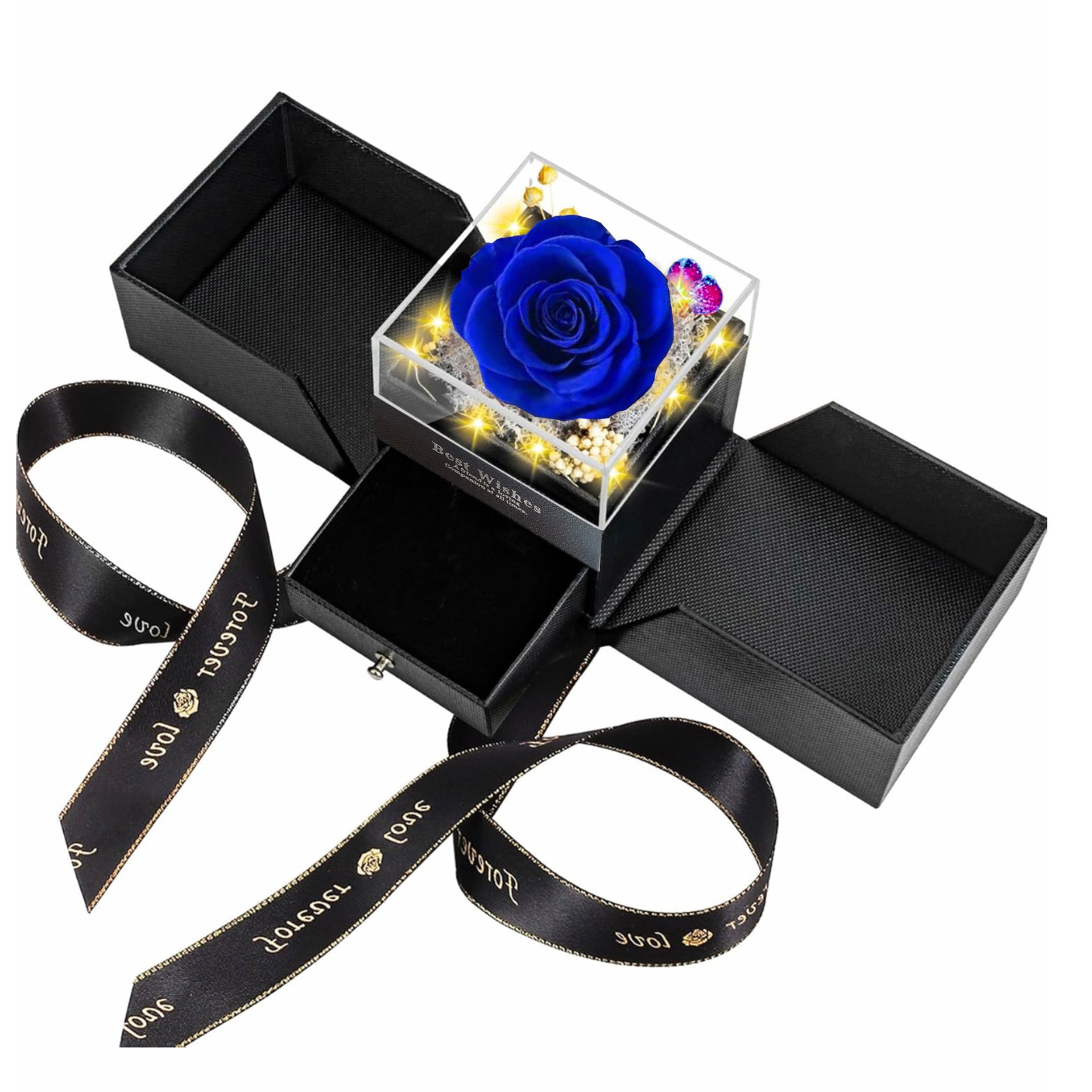 EternaGlow™ Preserved Rose Jewelry Gift Box